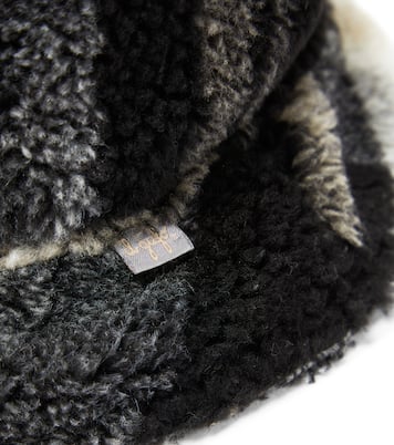 Checked teddy bucket hat | Il Gufo