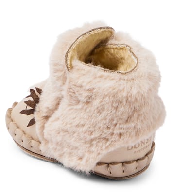 Baby - Scarpine Kapi Owl in pelle | Donsje