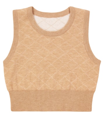 Pull sans manches Tapioca en laine | Morley