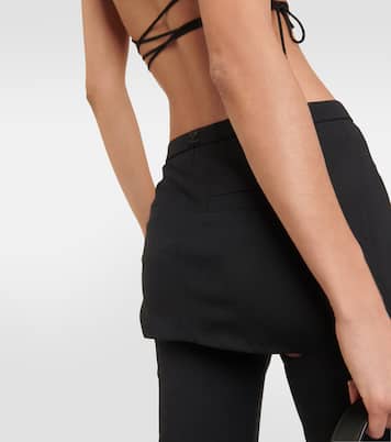 Schlaghose aus einem Wollgemisch | Courrèges