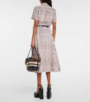 Robe midi Kiera imprimée  | Altuzarra