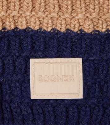 Gorro Nola de mezcla de lana a rayas | Bogner Kids