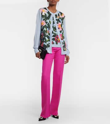 Pull sans manches imprimé | Oscar de la Renta