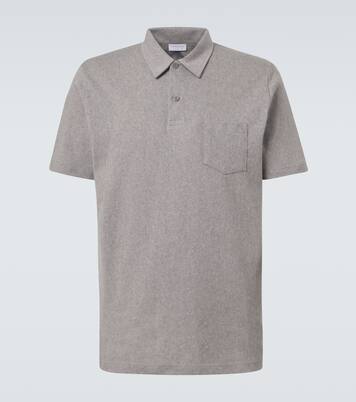 Riviera cotton polo shirt | Sunspel