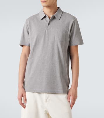 Riviera cotton polo shirt | Sunspel