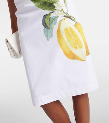 Robe midi Sesia imprimée en coton | Sportmax