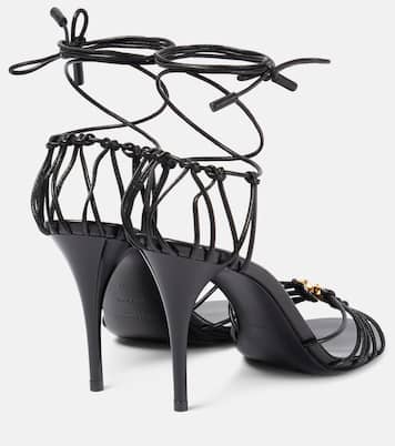 Babylone 90 leather sandals | Saint Laurent