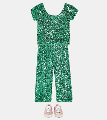 Crayfish sequined crop top | The Animals Observatory