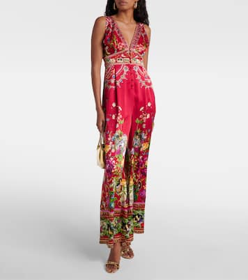 X Disney® Jumpsuit aus Seide | Camilla