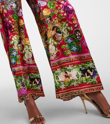 X Disney® Jumpsuit aus Seide | Camilla