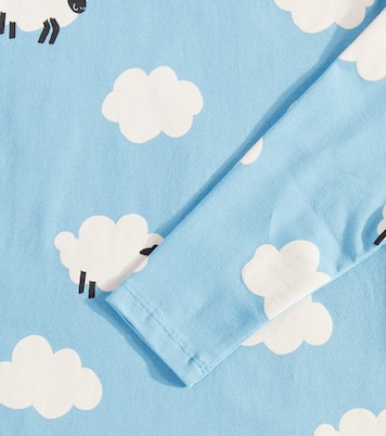 Printed cotton-blend turtleneck top | Stella McCartney Kids