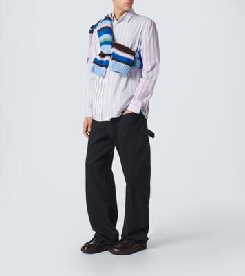 Chemise rayée en coton | JW Anderson