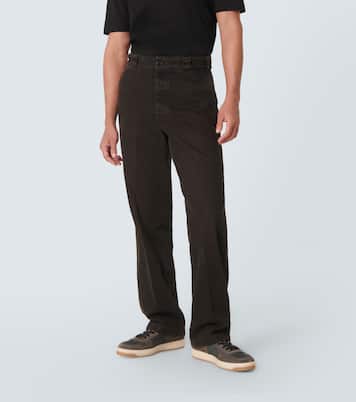 Faded straight jeans | Prada