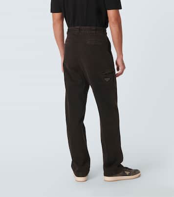 Faded straight jeans | Prada