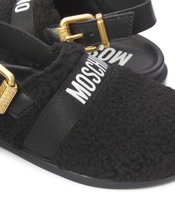 Mules slingback con logo | Moschino Kids