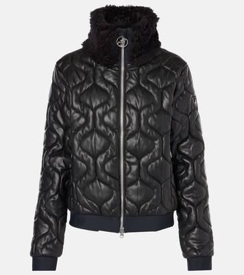 Wattierte Jacke Leonie Special aus Lederimitat | Toni Sailer