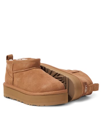 Classic Ultra Mini suede platform boots | UGG Kids