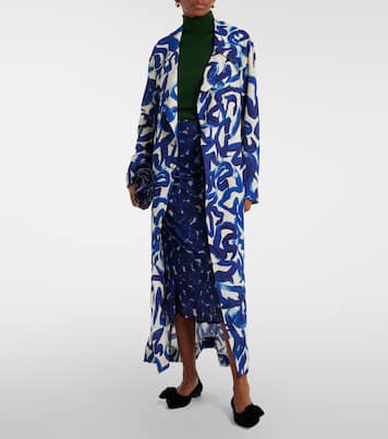 Bow-detail velvet ballet flats | Gianvito Rossi