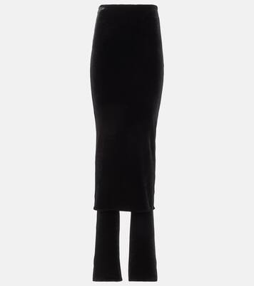 Fluid jersey skirt pants | Alaïa