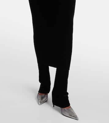 Fluid jersey skirt pants | Alaïa