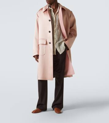 Cotton and silk-blend lamé shirt | Dries Van Noten