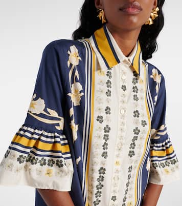 Hemdblusenkleid Choux aus Baumwollpopeline | La DoubleJ