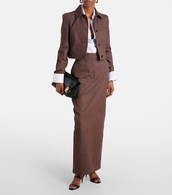 Cropped-Jacke Carpa aus Baumwolle | Max Mara