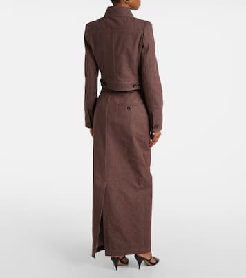 Cropped-Jacke Carpa aus Baumwolle | Max Mara