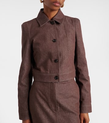 Cropped-Jacke Carpa aus Baumwolle | Max Mara