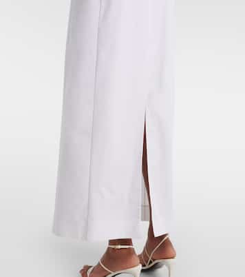 Tulula silk poplin slip dress | Khaite