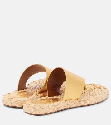 Sandalen Amalfi aus Metallic-Leder  | Paris Texas