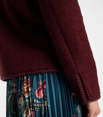 Jacke aus Wolle und Mohair | Etro