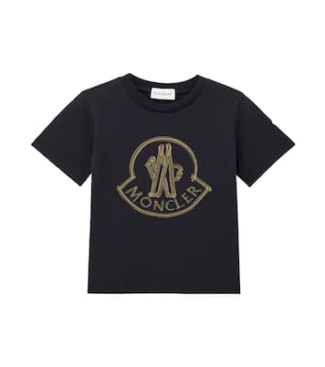 Logo cotton jersey T-shirt | Moncler Enfant