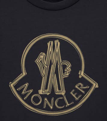 Logo cotton jersey T-shirt | Moncler Enfant