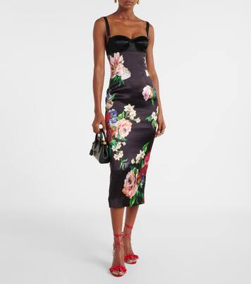 Anista floral-appliqué leather sandals | Manolo Blahnik