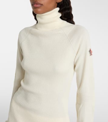 Turtleneck wool-blend sweater | Moncler Grenoble