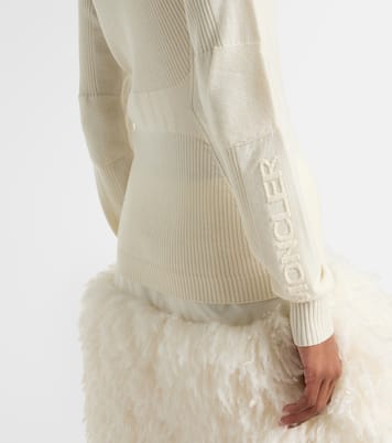 Turtleneck wool-blend sweater | Moncler Grenoble