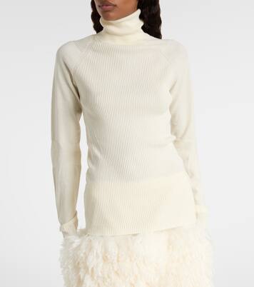 Turtleneck wool-blend sweater | Moncler Grenoble