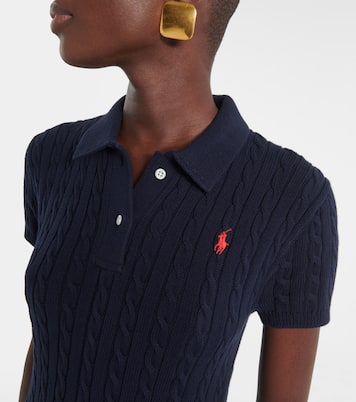 Abito polo in misto cotone a coste | Polo Ralph Lauren