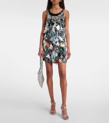 Sandalen Love Struck 105 aus Leder mit Kristallen | Aquazzura