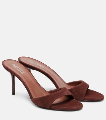 Lidia suede mules | Paris Texas