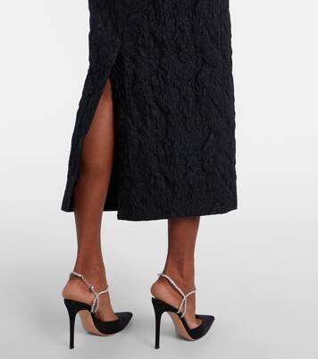 Midikleid aus Jacquard | Erdem