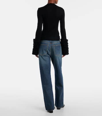 Top en mohair mélangé | Alaïa
