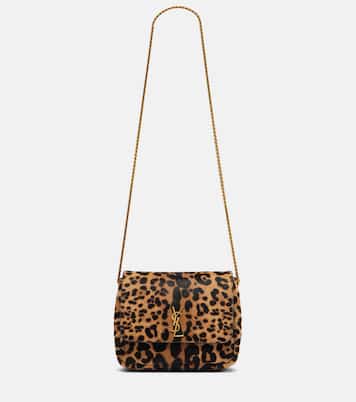 Kate Supple calf hair shoulder bag | Saint Laurent