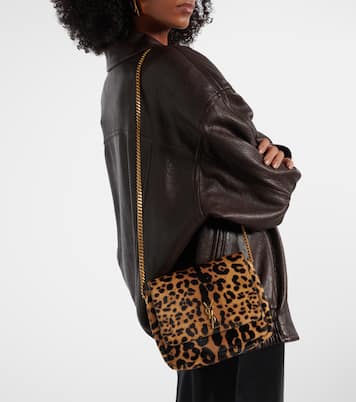 Kate Supple calf hair shoulder bag | Saint Laurent