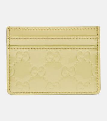 Tarjetero GG Emblem de piel | Gucci