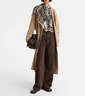 High-Rise Wide-Leg Jeans Collegiate | Frame