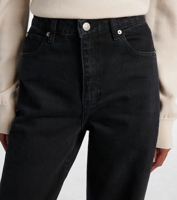 High-Rise Straight Jeans Streamline | Frame