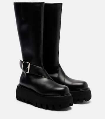 Bottes en cuir | McQueen