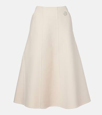 + Jil Sander Midirock aus Schurwolle | Moncler Genius